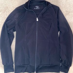 Cherokee infinity black scrub jacket